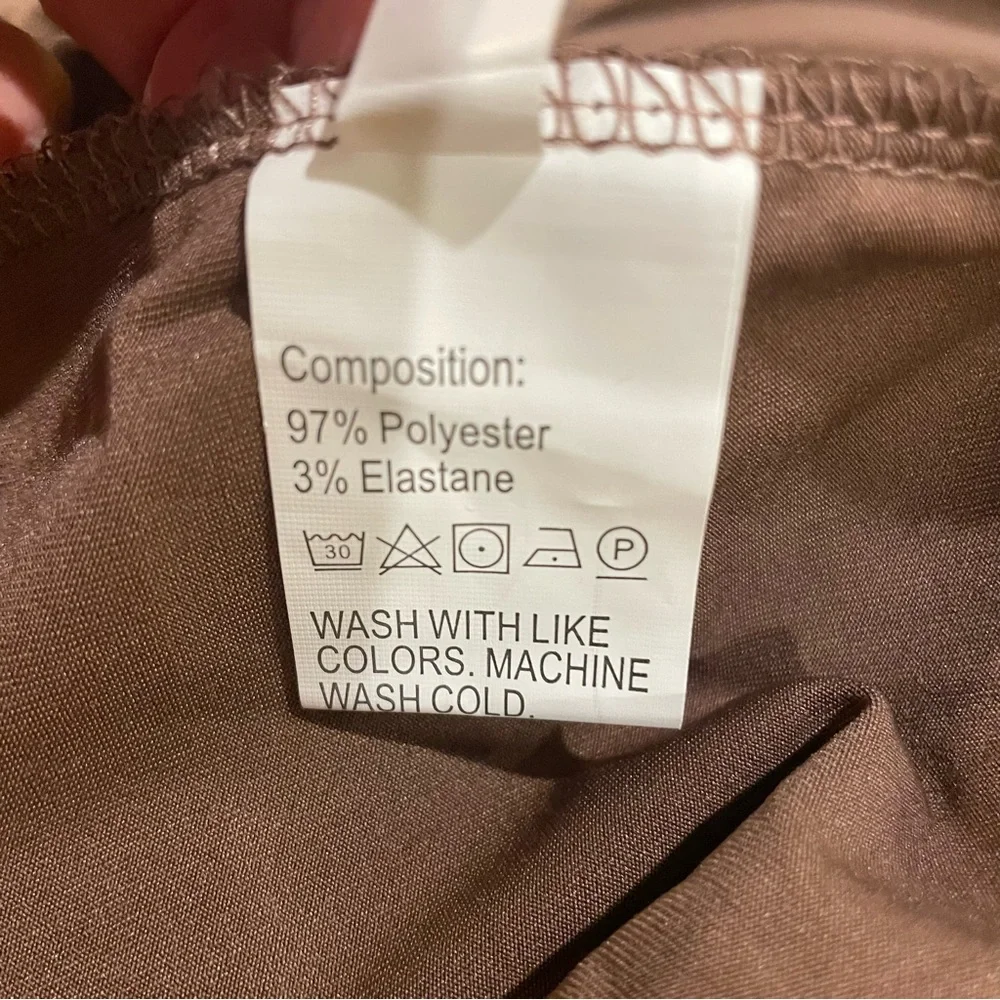 Plus Size Brown Pajama Set Size 3X NWOT - Picture 8 of 8